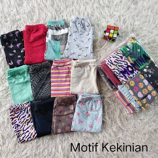 Legging Anak Motif Kekinian Murah / Legging Motif usia 1 - 13 Tahun