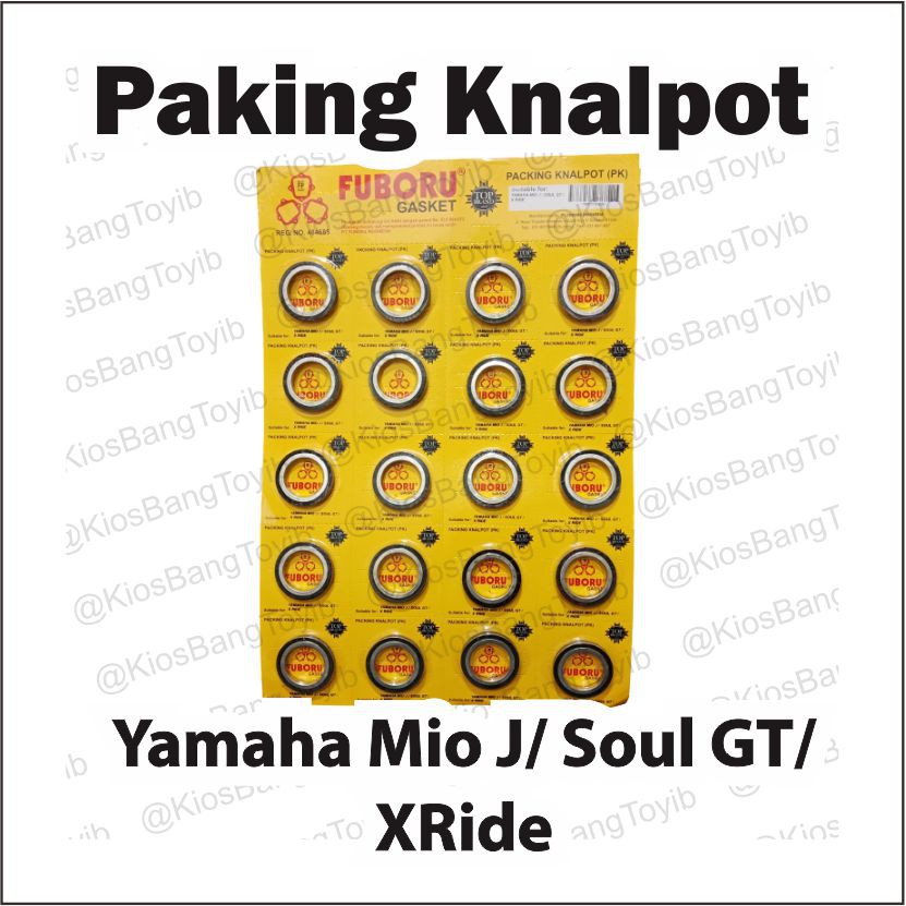 Packing Gasket Ring Knalpot/  Paking Knalpot Yamaha Mio J, Soul GT, X Ride &quot;Fuboru&quot;