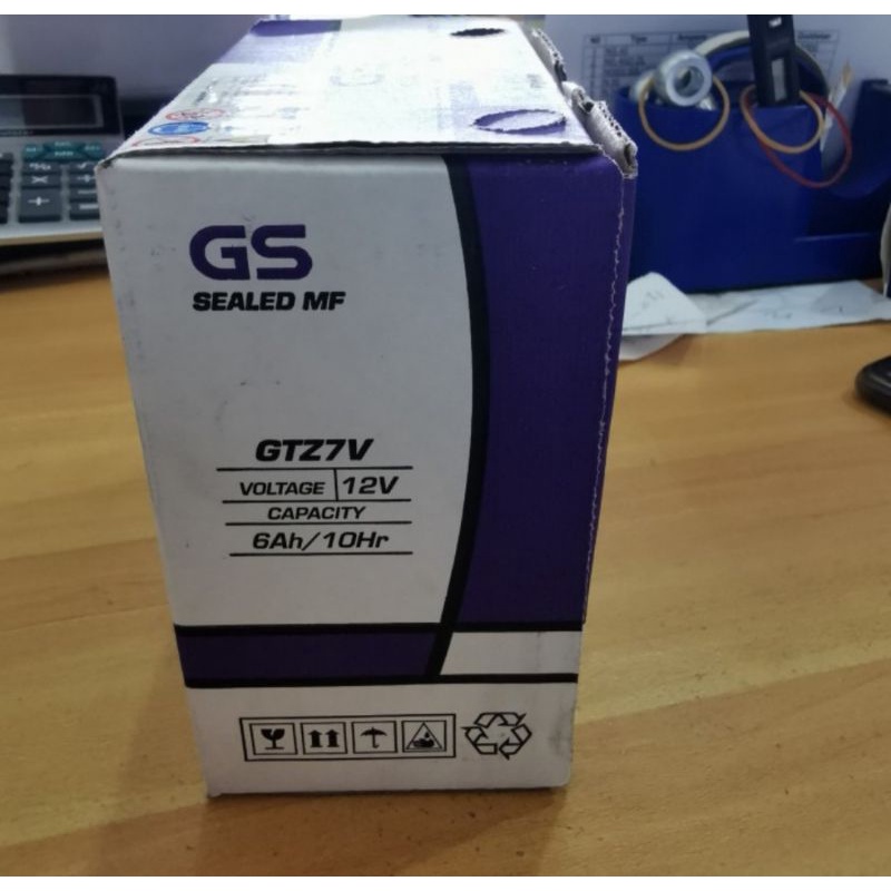 Jual AKI SEPEDA MOTOR GS ASTRA GTZ7V UNTUK NMAX LEXI AEROX | Shopee