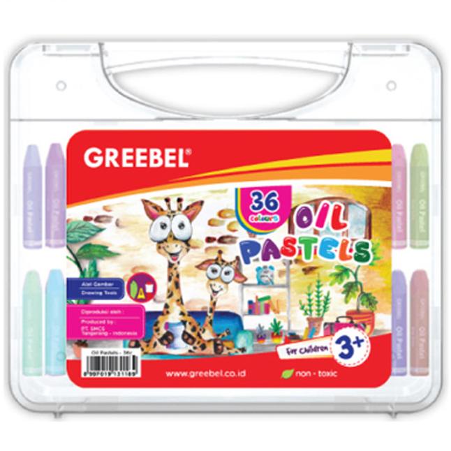 

Crayon / Oil Pastel 36 Warna Greebel