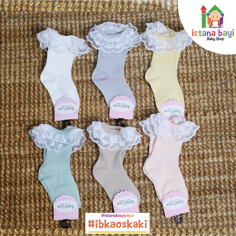 Catell Love Kaos Kaki  Bayi - Kaos Kaki Bayi 1 pasang