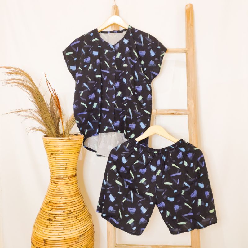 baby doll pendek rayon