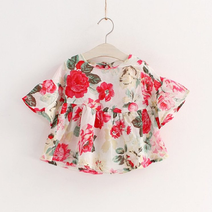 Top / Atasan Baby Doll Flower