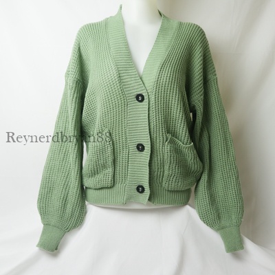 Cardigan Saku Knit Rajut / Outer Cardy Wanita / Kardigan Rajut 7 get ( TEBAL )