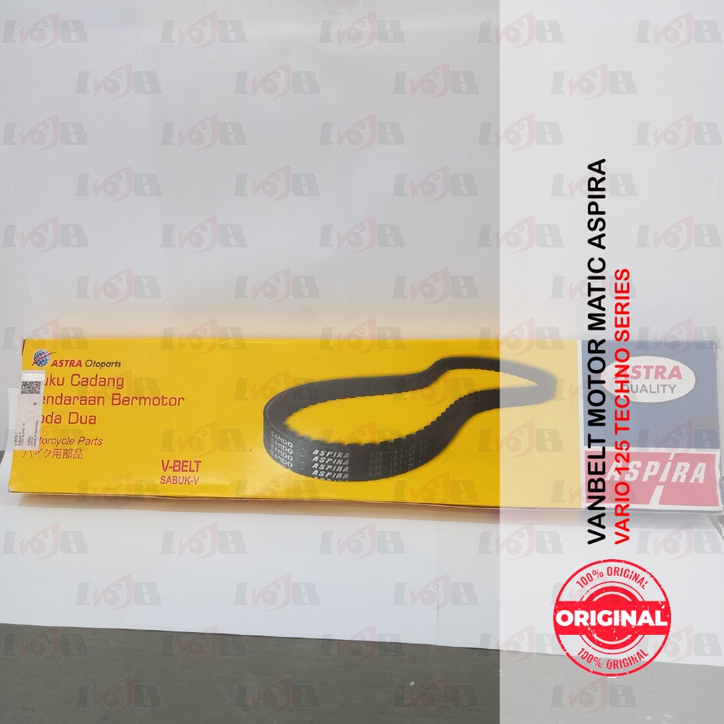 Vbelt Aspira Vario 125cc Fi Techno Vanbelt Honda Timing Belt KZR Astra