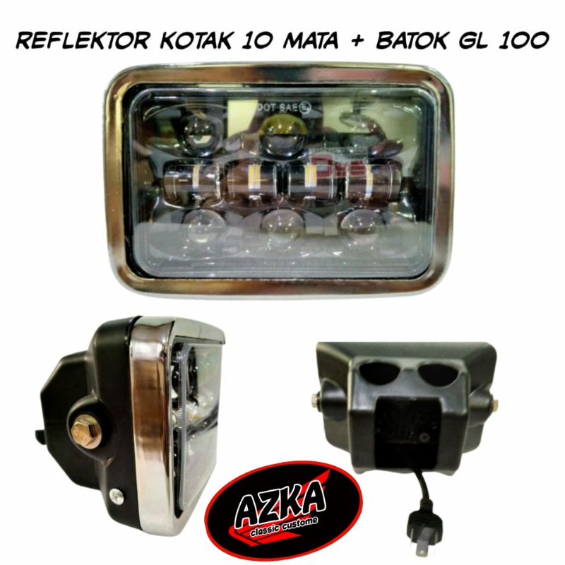 LAMPU KOTAK DAYMAKER PLUS BATOK DAN RING PNP RX KING GL MAX PRO GL 100 RXS RXK RXZ DLL