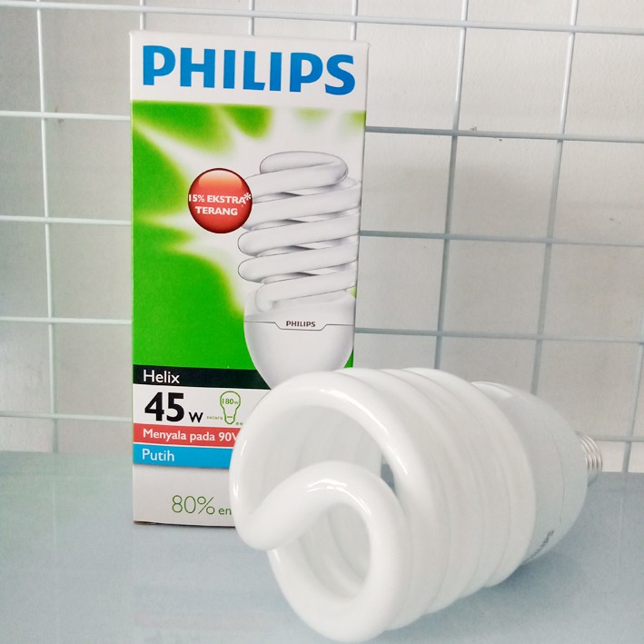 LAMPU PHILIPS HELIX 35W , 45W ,  55W