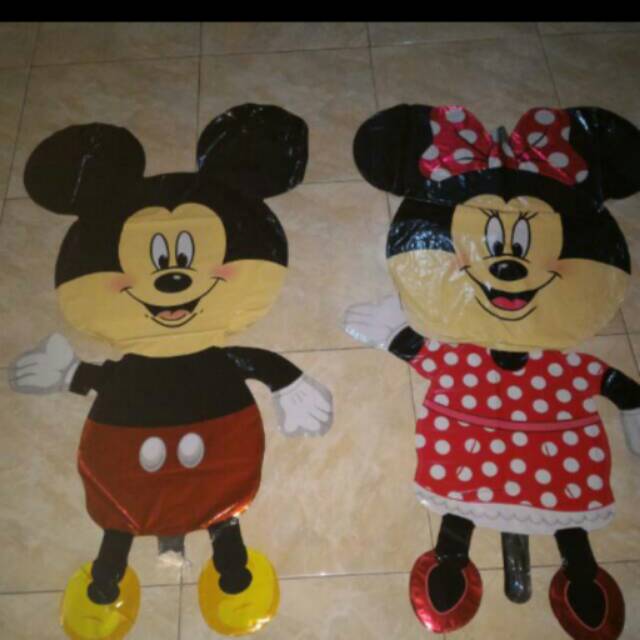 BALON FOIL MINNI dan MICKY JUMBO