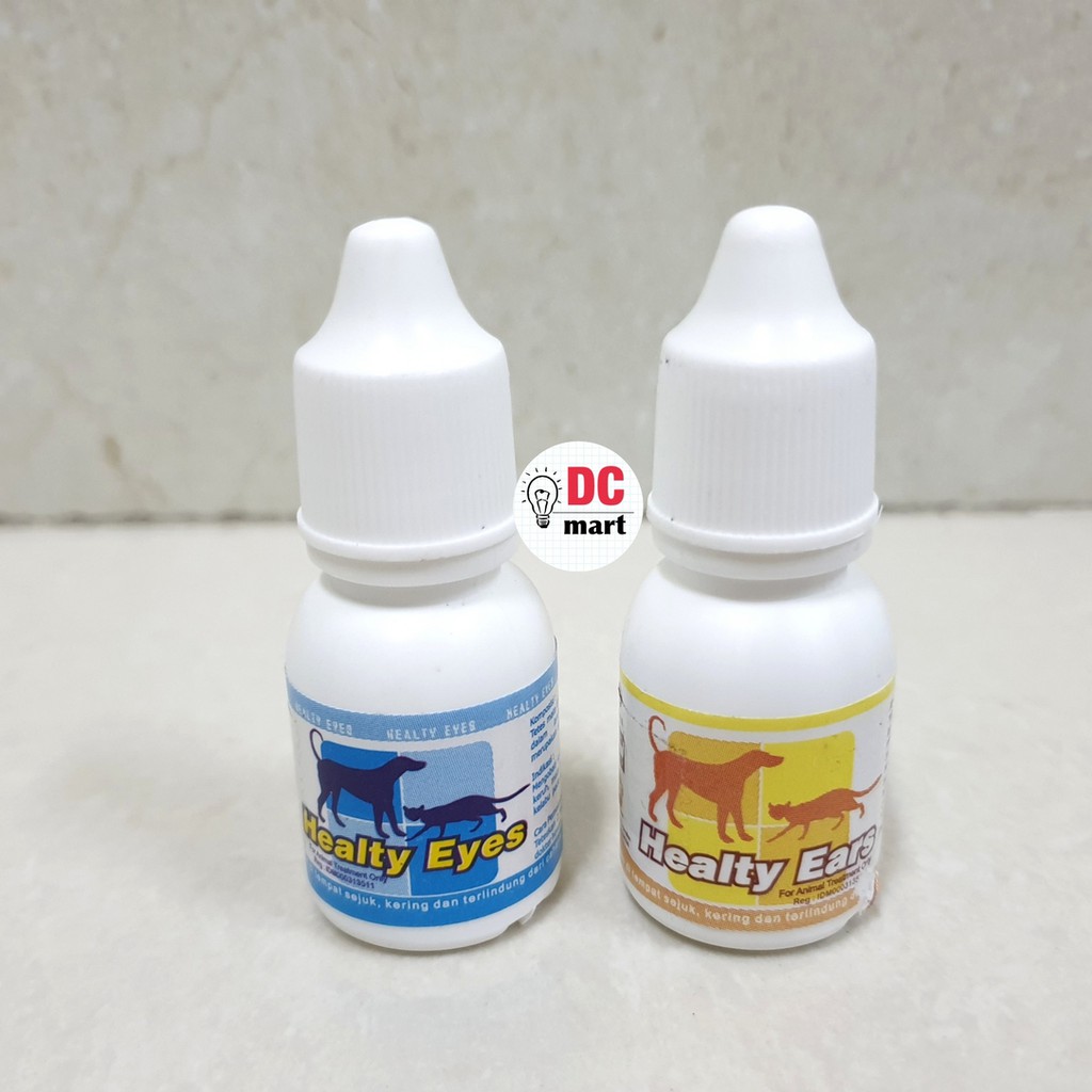 Healty Ear Raid All / Obat Tetes Telinga Hewan Kucing Anjing - 15 ml