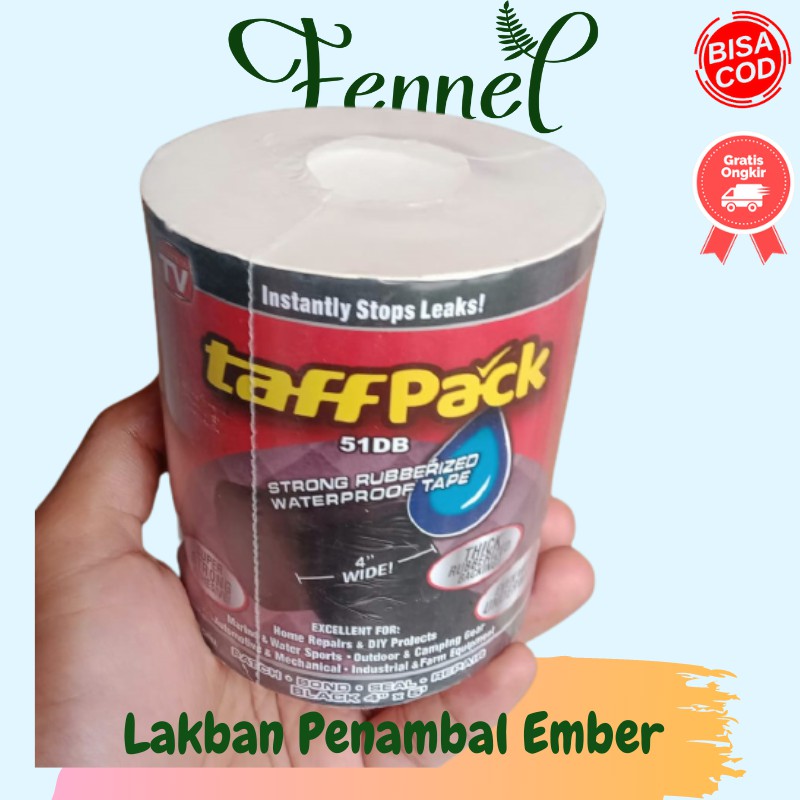 Lakban Penambal Ember Pipa Kolam Anti Bocor 10 x 152 cm