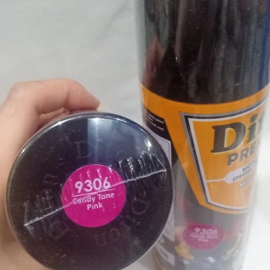 DITON Premium Pilok Pilox Cat Semprot - 9306 Candytone Pink Candy Tone Merah Muda / Transparan (400cc)