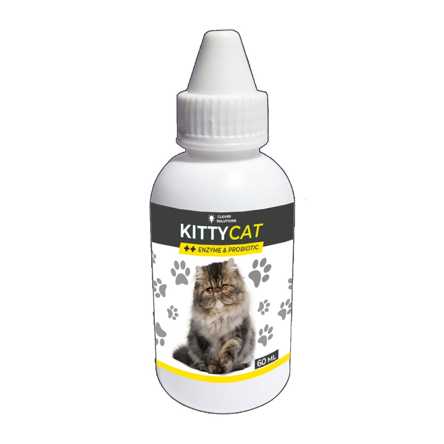 KITTY CAT Vitamin Penumbuh Bulu Kucing Pelebat Bulu Vitamin Kucing anti Rontok Bulu Kucing