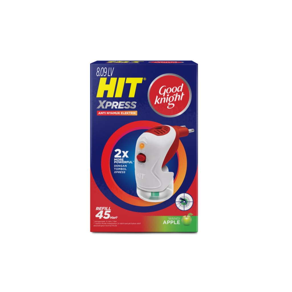 HIT Anti Nyamuk Elektrik Hit Expert/Express 8.09 LV Alat + 1 Refill