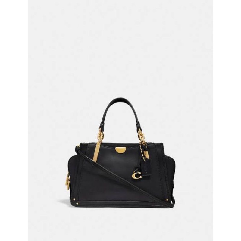 Coach Dreamer 21 Black gold hardware