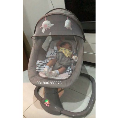 Preloved Bouncer Snugli Cocolatte