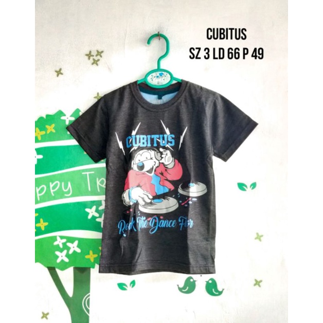 Kaos Oblong Anak Cubitus