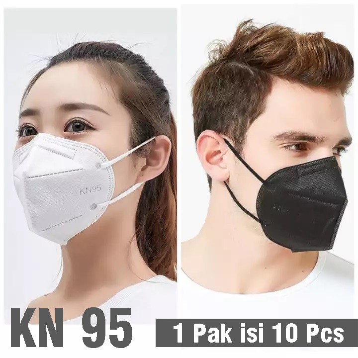 Masker KN95 Surgical Mask Ecer Masker Original Tebal Anti Debu Masker Medis