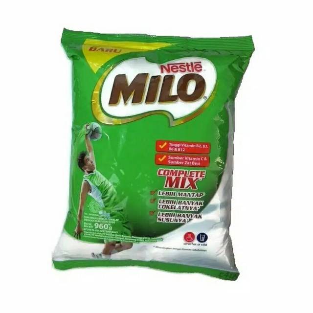 

Milo mix complete 960gr