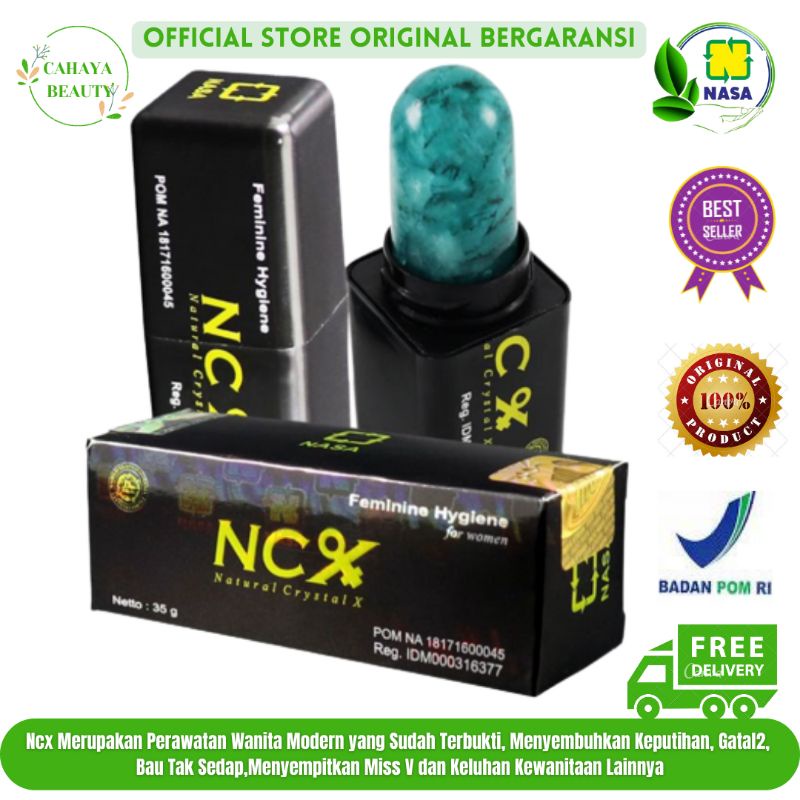 Jual NCX Crystal X Asli Nasa NCX Ori Nasa Cristal X Original Kristal x