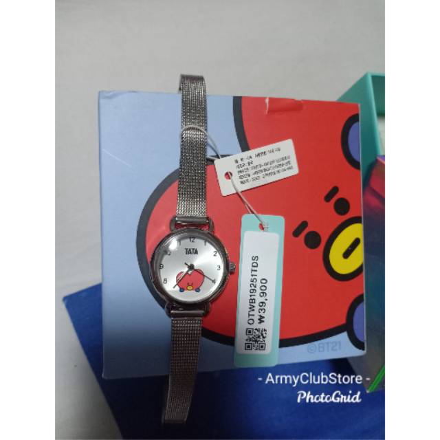 (BT21 x OST) TATA WATCH version = Jam tangan Tata BT21