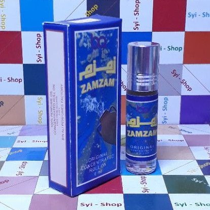 GROSIR Parfum ZAM ZAM By Bin Ali Roll On Non Alkohol 6 ml