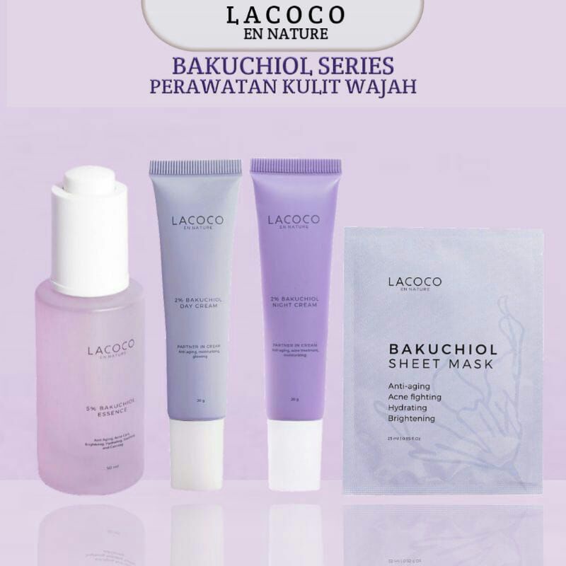 Lacoco bakuchiol essence - Lacoco bakuchiol - Lacoco bakuchiol series - Lacoco anti flek - Lacoco