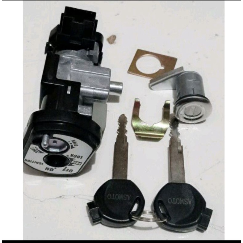 KUNCI KONTAK KEY SET PLUS KUNCI JOK BEAT NEW FI INJEKSI ESP STREET BEAT ECO 2016-1017-2018 KOMPLIT