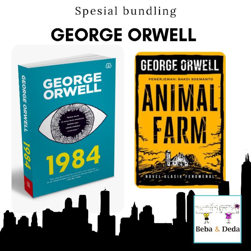George Orwell 1984 animal farm paket bundling