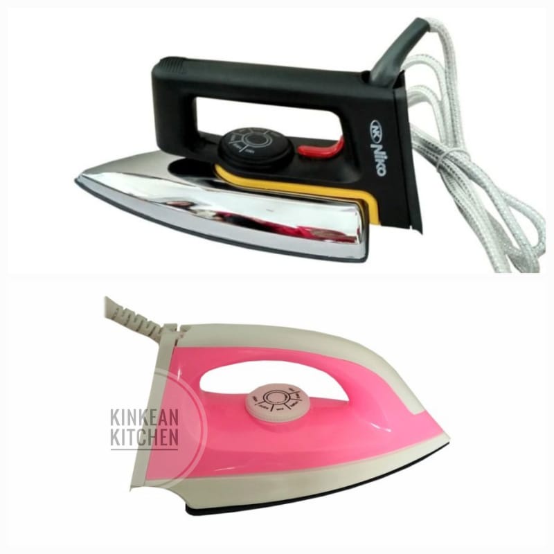 SETRIKA DRY IRON ANTI LENGKET - NIKO NK 999 S