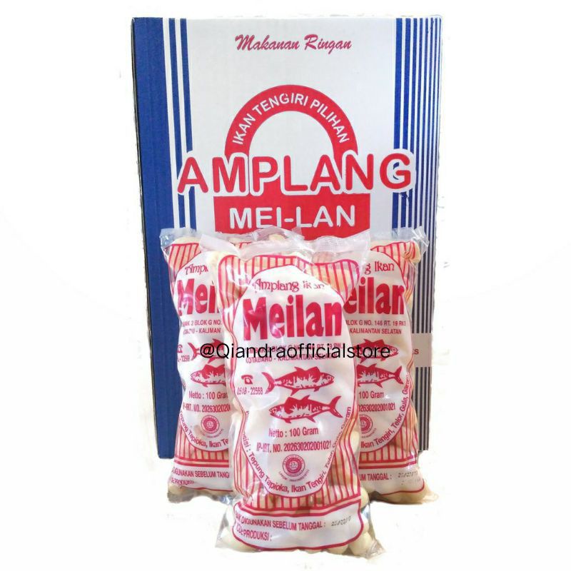 

Amplang Meilan khas kotabaru 100 gram