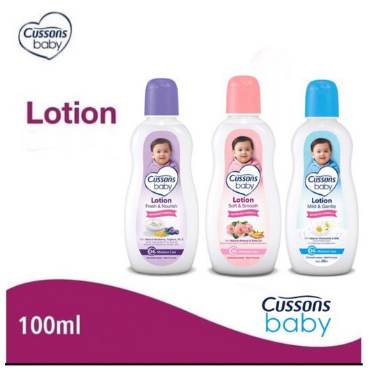 Cussons Baby Lotion 100ml (Lotion Bayi)