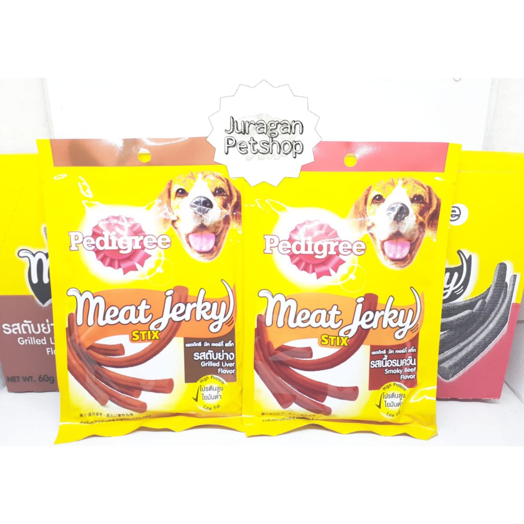 MEAT JERKY Strap/Stick |Snack Anjing| Cemilan Anjing