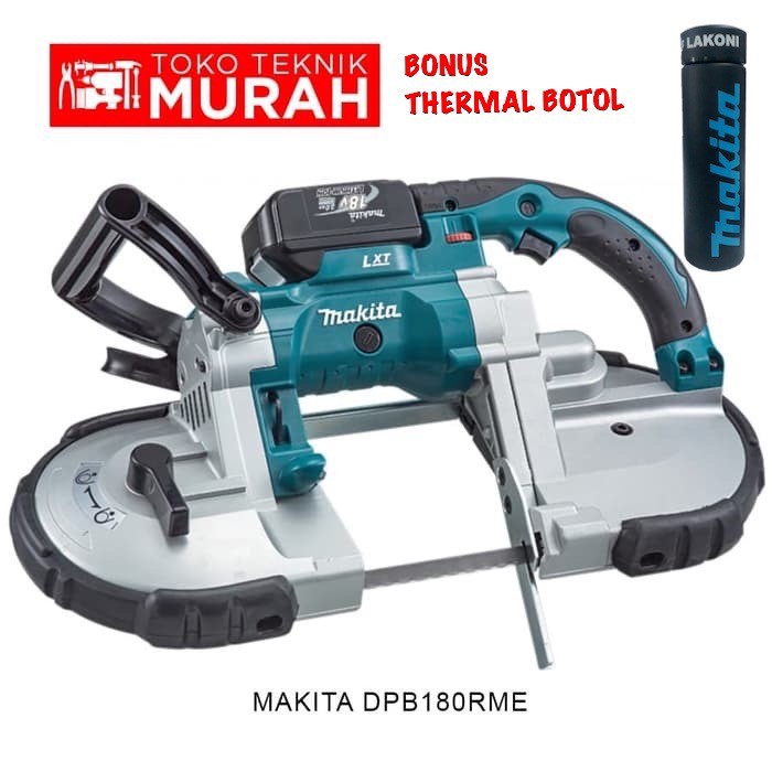 MAKITA DPB180RTE /  DPB 180 RTE Li-Ion BAND SAW W/LED 136mm