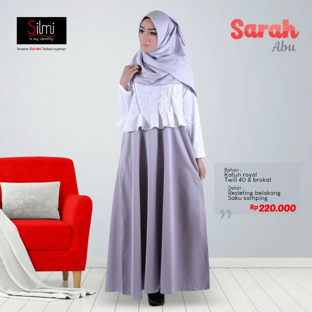 Best seller Gamis silmi / gamis silmi sarah