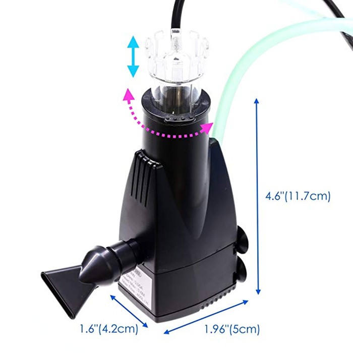 ISTA Powered Surface Skimmer &amp; Co2 Reactor Aquascape Aquarium