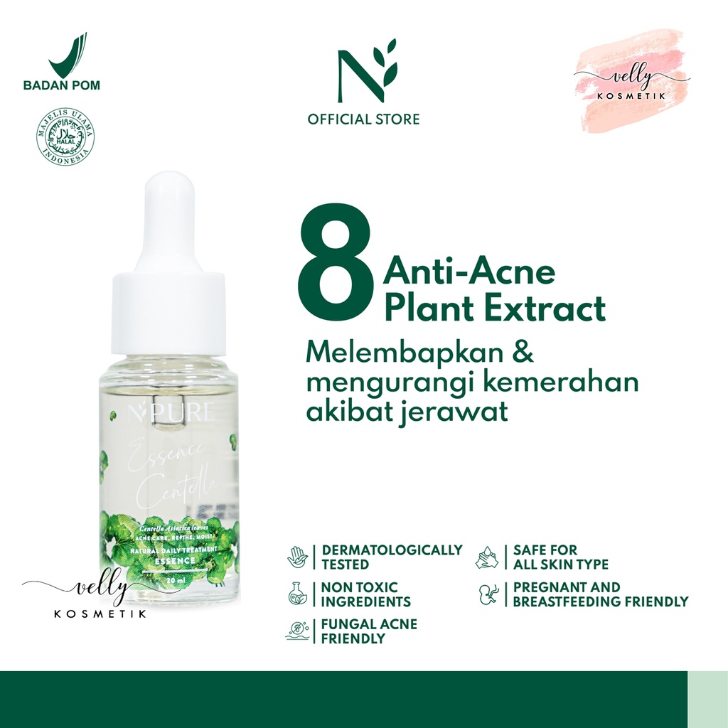 NPURE Face Essence Centella Asiatica / Acne Care 20ml