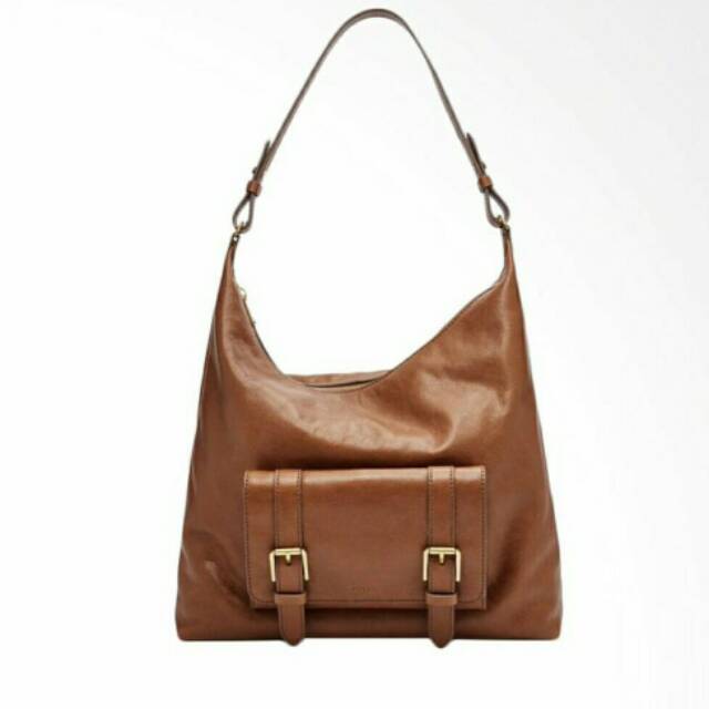Fossil Cleo Hobo Brown Original