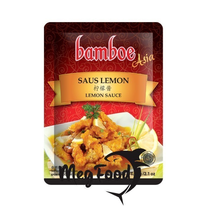 

Bumbu Bamboe saus lemon 60 gr