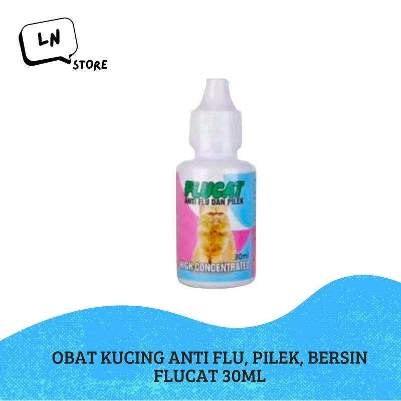 FLUCAT Obat Kucing Anti Flu, Pilek, Bersin