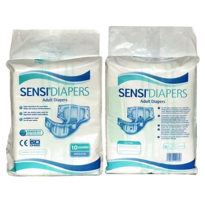 New Dewasa Sensi Diapers M pak 10pcs