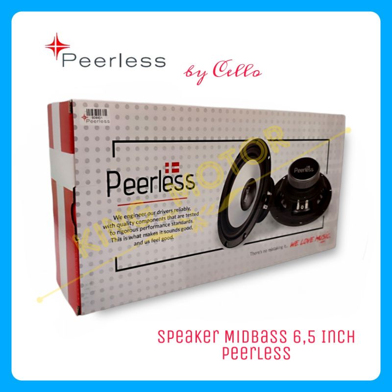 Speaker Midbass/Mid bass Peerless (by Cello)