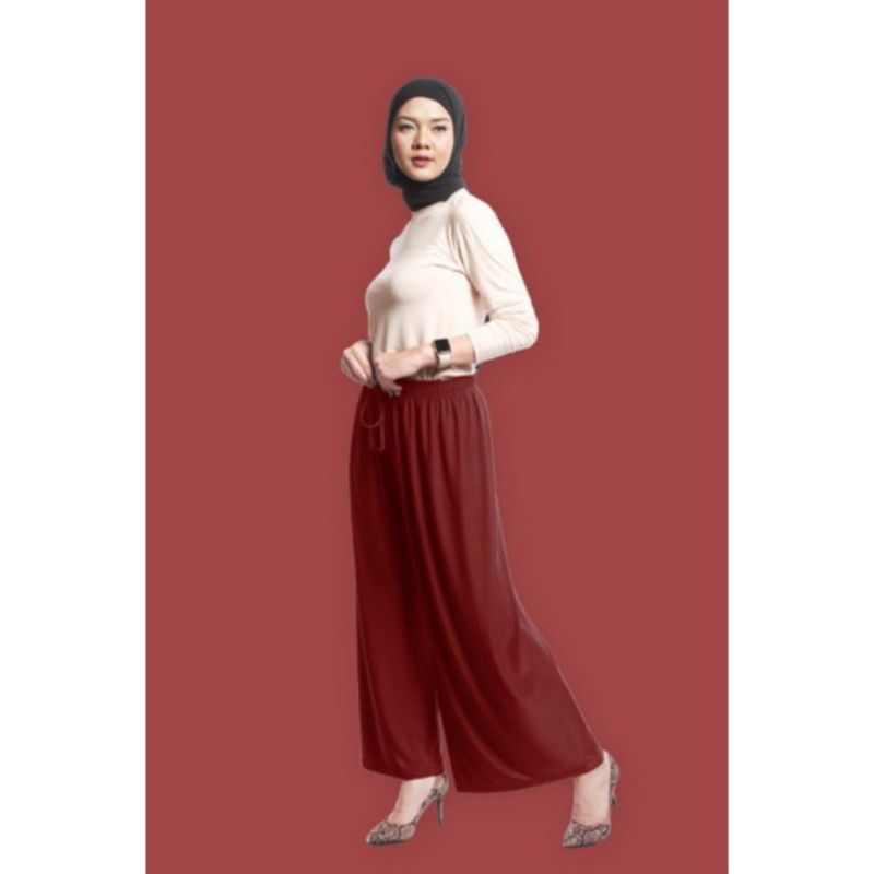 Kulot Jumbo DAILY KULOT JUMBO // UMBRELLA KULOT // CELANA PANJANG WANITA S M L XL-JUMBO-5