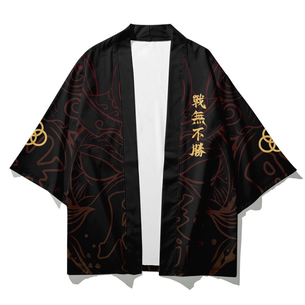 baju baju Loose Women Men Beach Kimono Jepang Wanita Pria Pakaian Cardigan Japanese Anime Samurai Haori Streetwear Harajuku Fashion Traditional Cosplay bisa di custom outer