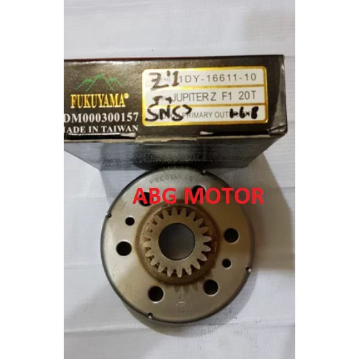 RUMAH MANGKOK KAMPAS GANDA OTOMATIS SPROKET SPORKET YAMAHA JUPITER Z1 20T FUKUYAMA
