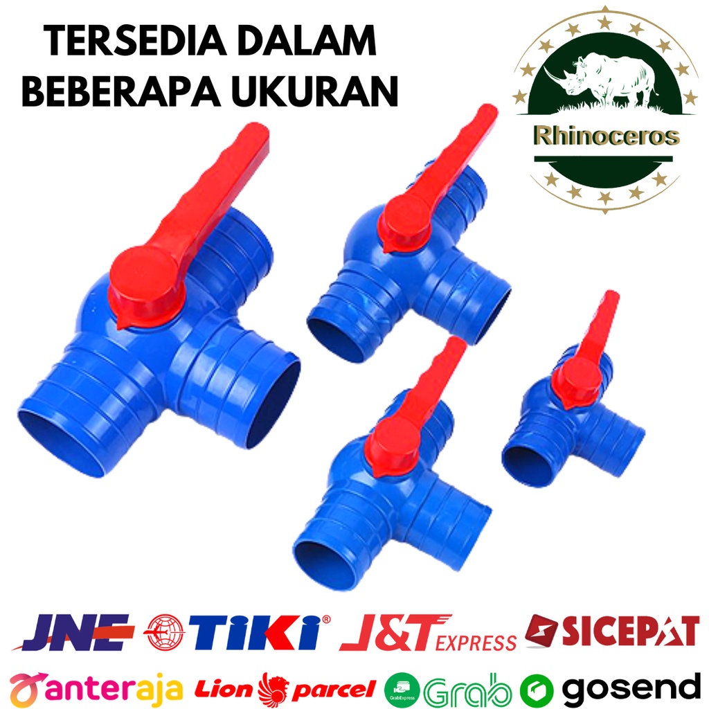 Quick Connector Selang Drip irigasi Pertanian Knee On Off 2&quot; - 4&quot;