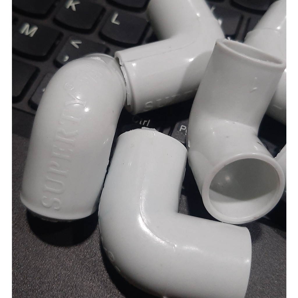 Knee Elbow Pipa Conduit / Sambungan Paralon Listrik 20mm