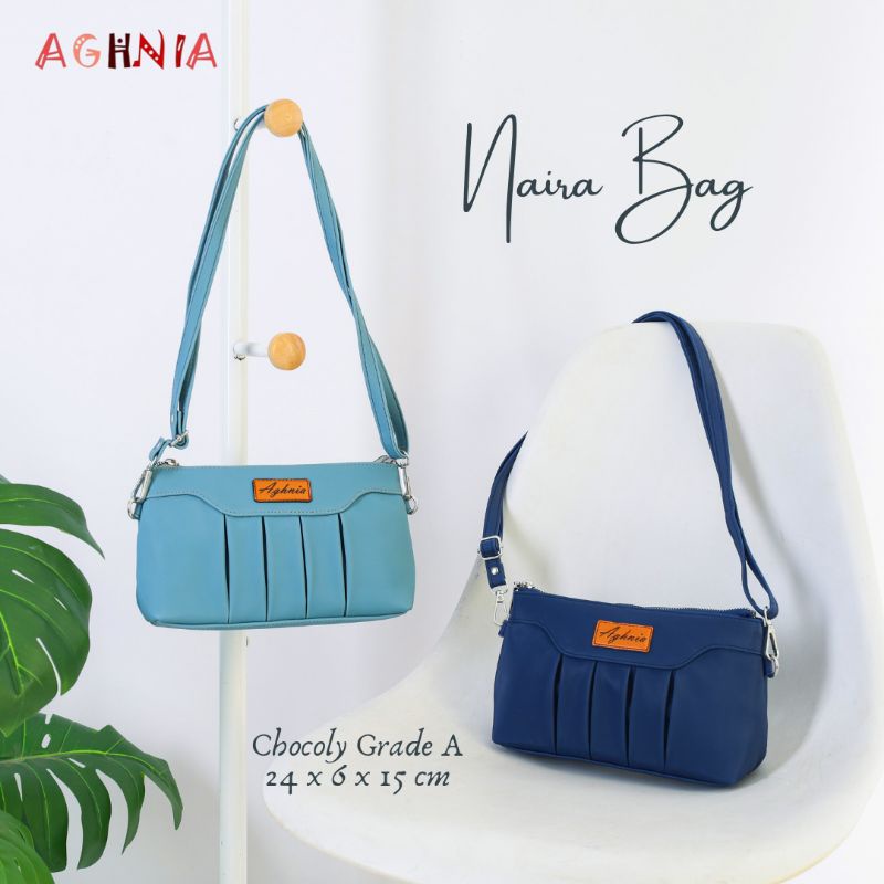 NAIRA BAG BY AGHNIA / TAS SELEMPANG NAIRA / TAS PLISKET / TAS AGHNIA / INOE / BUYA / GABIA