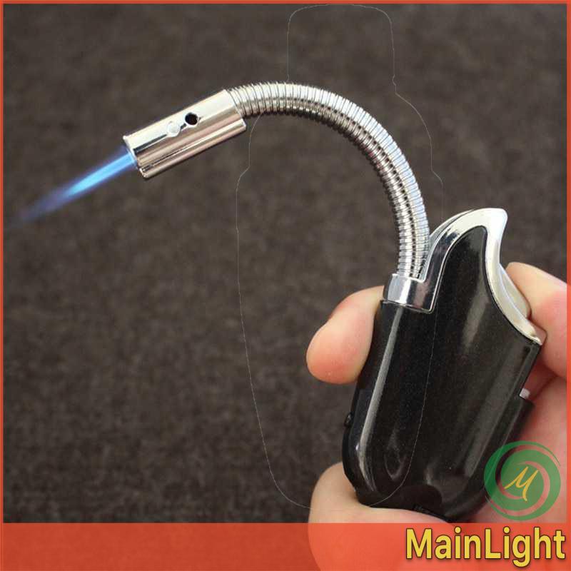 Firetric Mancis Korek Api Torch Jet Telescopic Gas Butane LE196 [Hitam] MainLight Grab Medan