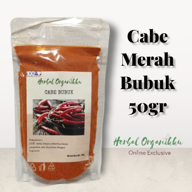 

Cabe Merah 25 & 50gr | Cabai merah Chili Powder