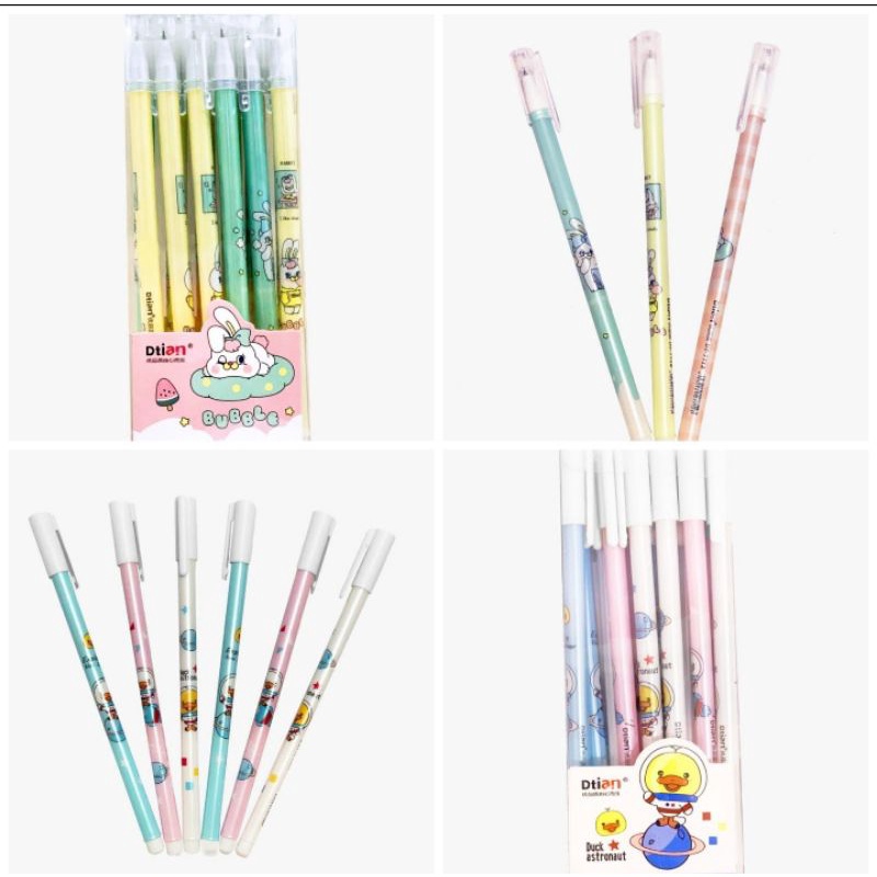 

BULPEN GEL KARAKTER DTIAN BOLPOIN GEL 1 PACK PULPEN GEL SELUSIN MURAH